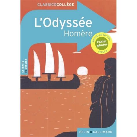 lodyssee dhomere collection classico college cdiscount librairie