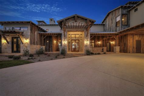 texas hill country residence rustic exterior austin  woodco houzz