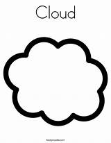Cloud Coloring Clouds Template Printable Pages Kids Cloudy Colouring Preschool Weather Drawing Rain Stratus Sheet Printables Color Clipart Clipartbest Print sketch template