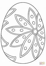 Easter Egg Coloring Pages Eggs Printable Fancy Drawing Color Flower Supercoloring Print Big Info Kids Printables Crafts Select Category Book sketch template