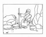 Commandments Mandamientos Moises Gebote Sostiene Moses Ausmalbild Moisés ähnliche sketch template