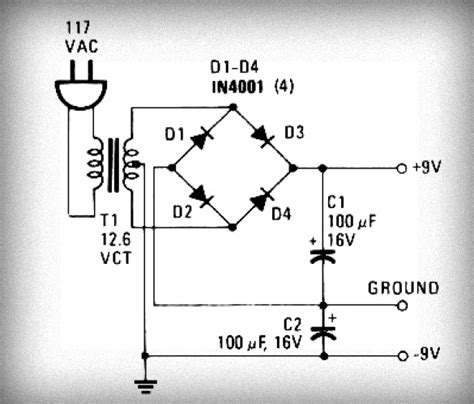 simple power supply circuit easy   circuit diagram
