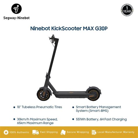 ninebot kickscooter max gp