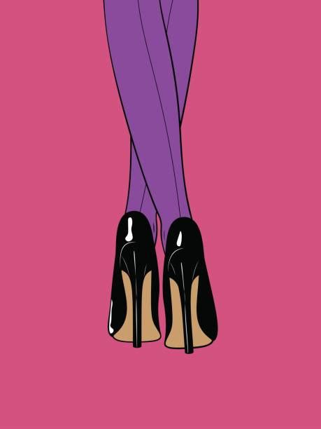 best crossed legs heels illustrations royalty free vector graphics