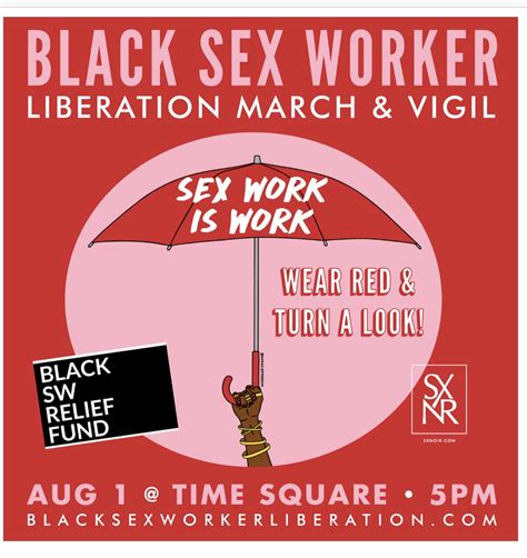blm calls for “black sex worker liberation” nyc the