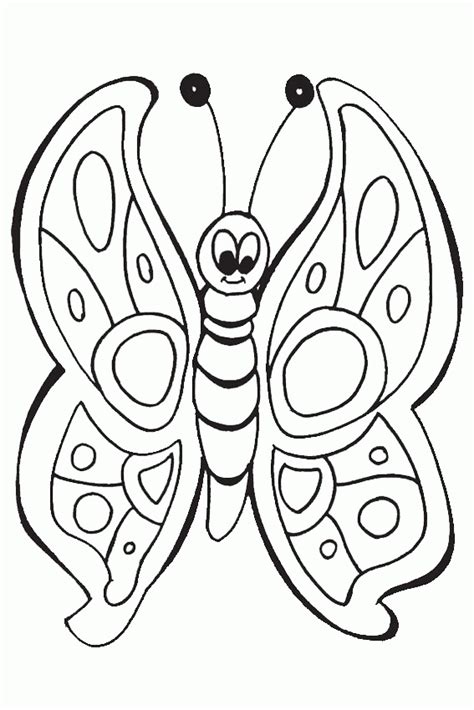 gambar butterfly caterpillar coloring pages  rebanas rebanas