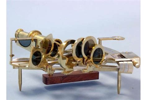 admiral s brass sextant nautical instrument