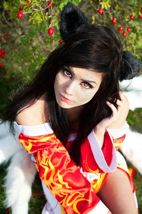 Ahri Cosplay League Of Legends Part 1 Candyabuse