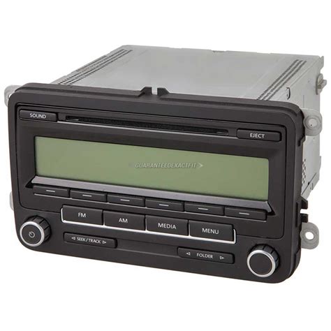 volkswagen jetta radio  cd player  fm xm mp cd radio oem number