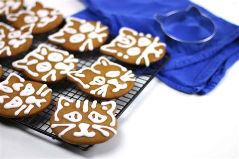 Cardamom Ginger Cat Gingerbread Cookies Feast West