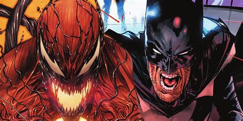 batman  carnage merge  terrifying  dcmarvel cosplay