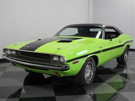 Sell Used Sublime Green 70 Challenger R T Se 440 Ci Only 2k Miles On