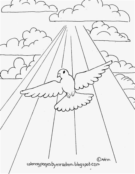 coloring pages  kids   adron dove  peace coloring page