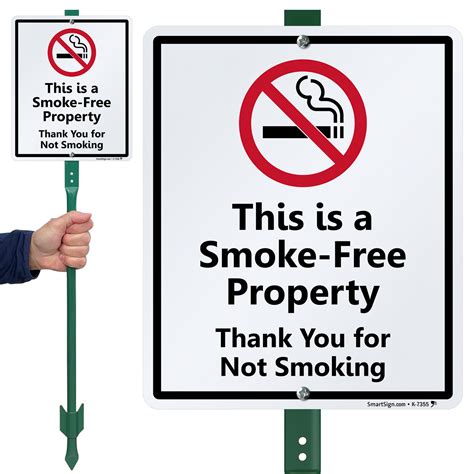 printable  smoking signs  mysafetysigncom