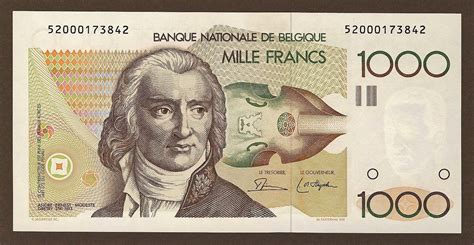 belgium  francs banknote  andre gretryworld banknotes coins pictures  money