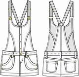 Garment sketch template