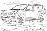 Toyota Prado Land Cruiser Torque Coloring Pages Sketch Plenty Around There Go Template доску выбрать sketch template