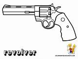 Gun Coloring Pages Guns Color Army Print sketch template