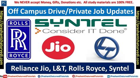 campus drive private job updates  february  latest jobs