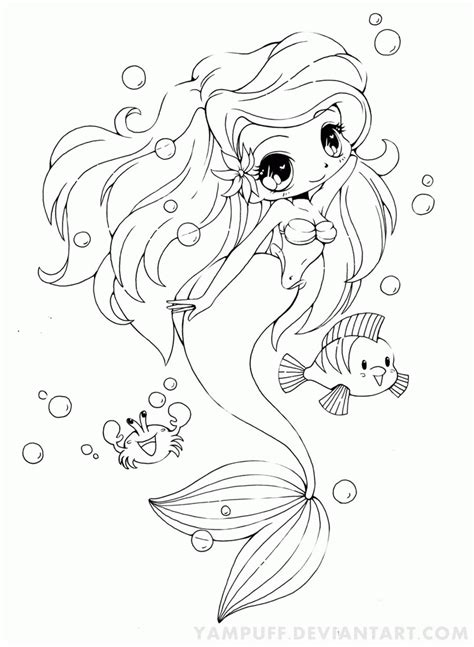 printable  mermaid coloring page  kids baby coloring home