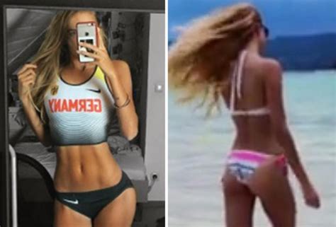 alicia schmidt dubbed ‘sexiest athlete in the world posts racy