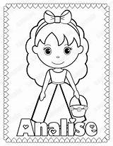Pages Bearer Ring Flowergirl Coloring Template Personalized Printable sketch template