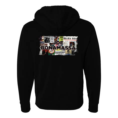 day  collage hoodie zip  hoodie unisex joe bonamassa official store