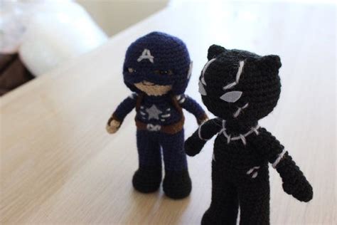 black panther king t challa amigurumi crochet marvel