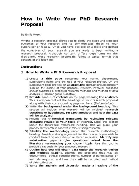write  phd research proposal data analysis hypothesis