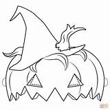 Halloween Mask Coloring Pumpkin Masks Pages Printable Kids Supercoloring Drawing Categories sketch template