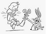Bugs Elmer Fudd Pernalonga Looney Tunes sketch template