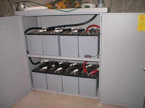 volt  solar battery bank connection