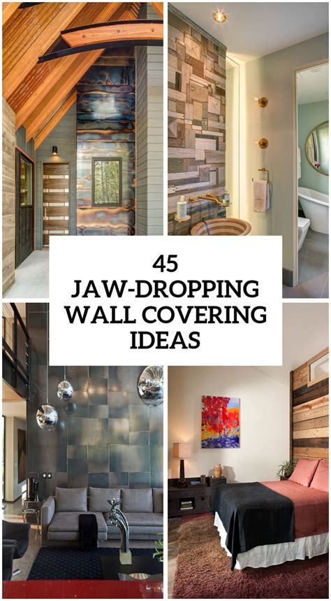 jaw dropping wall covering ideas   home digsdigs
