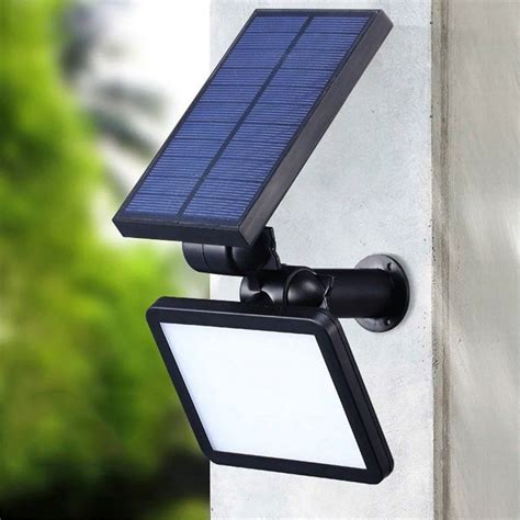 leds solar powered outdoor landscape lighting waterproof ip  automatic onoff white