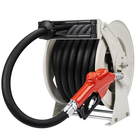 buy diesel fuel hose reel retractable   ft  psi hose spring