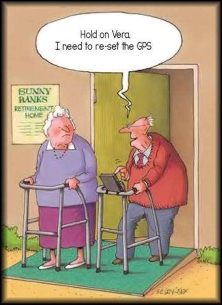 growing old funny cartoon pictures senior humor old age humor