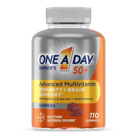 One A Day Women S 50 Advanced Multivitamin Gummies 110 Ct Pick Up