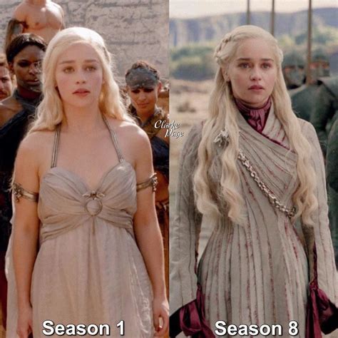 Emilia Clarke On Instagram “season 1 Or Season 8” Emilia Clarke