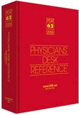 physicians desk reference  hospitallibrary edition  thomson