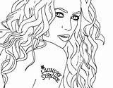 Shakira Coloring Pages Laundry Service Coloringcrew Comments sketch template