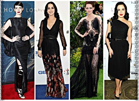 Top 5 Female Celebrities Rocking The Glam Goth Look