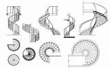 Staircase Dwg Cadbull sketch template