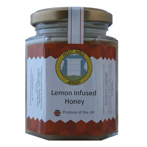 lemon infused honey  oz holt hall apiary