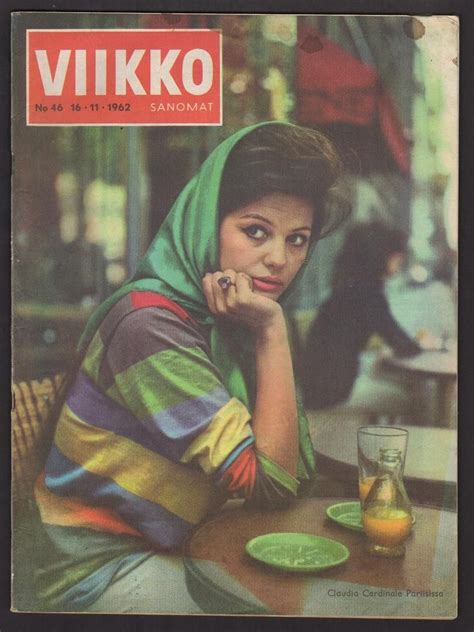 1962 Finnish Vintage Viikkosanomat Magazine 46 Claudia