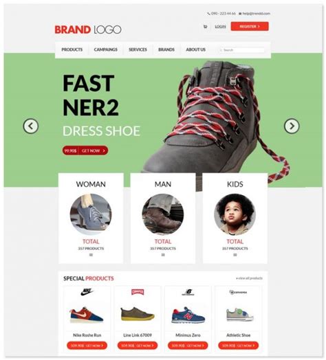 30 best e commerce bootstrap website templates 2020