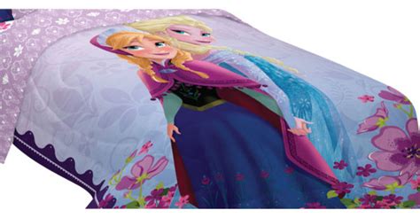 Disney Frozen Bed Comforter Elsa Anna Celebrate Love Bedding