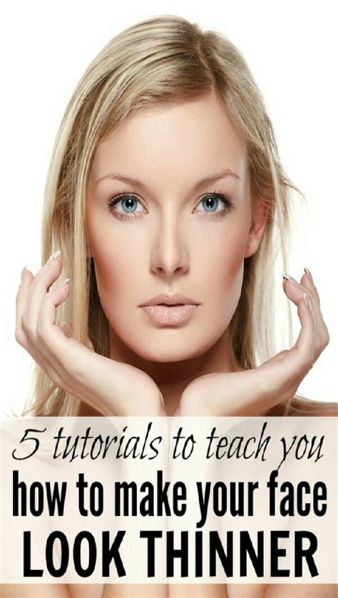 tutorials to make your face look thinner musely