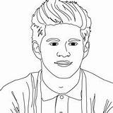 Coloring Pages Niall Horan Direction 1d People Famous Color Hellokids Easy Sheets Liam Payne Drawings Choose Board sketch template