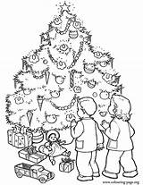 Christmas Coloring Pages Tree Visit sketch template