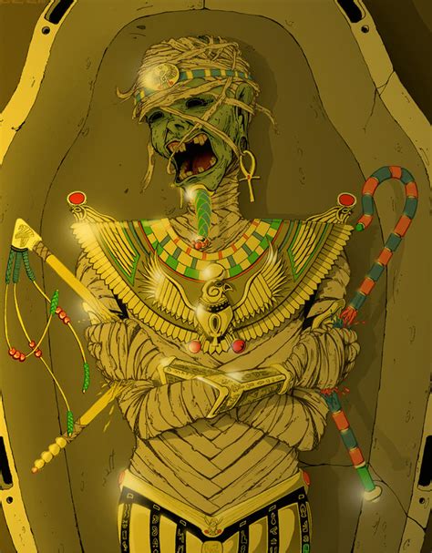 Egyptian Mummy Zombie Thingee By Harley 1979 On Deviantart